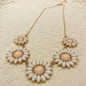 Jewelry - 5/$30 Pink & White Floral Necklace Jewelry - 5/$30 Pink & White Floral Necklace